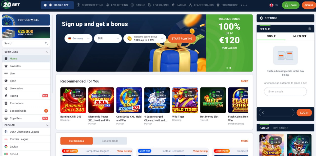 20Bet Casino